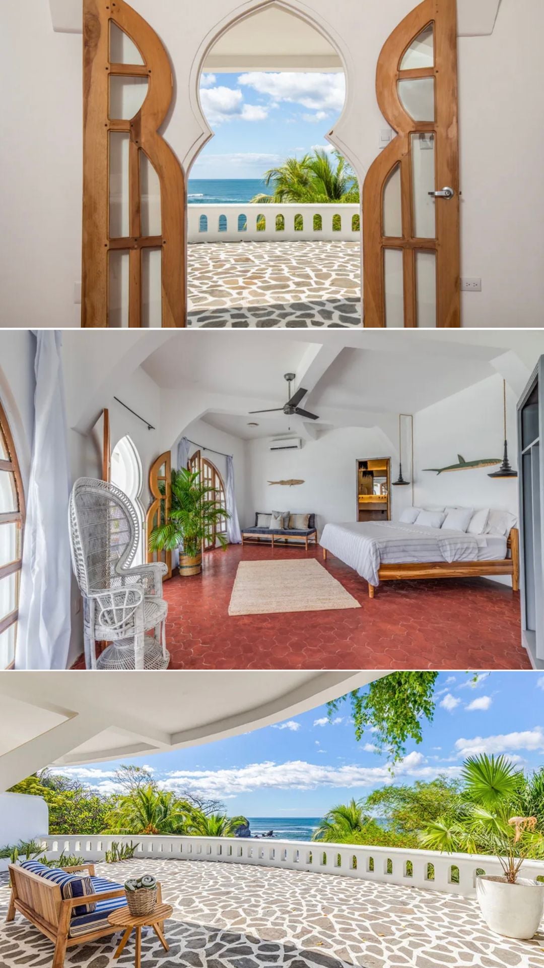 Nosara Beach Hotel suites and patio