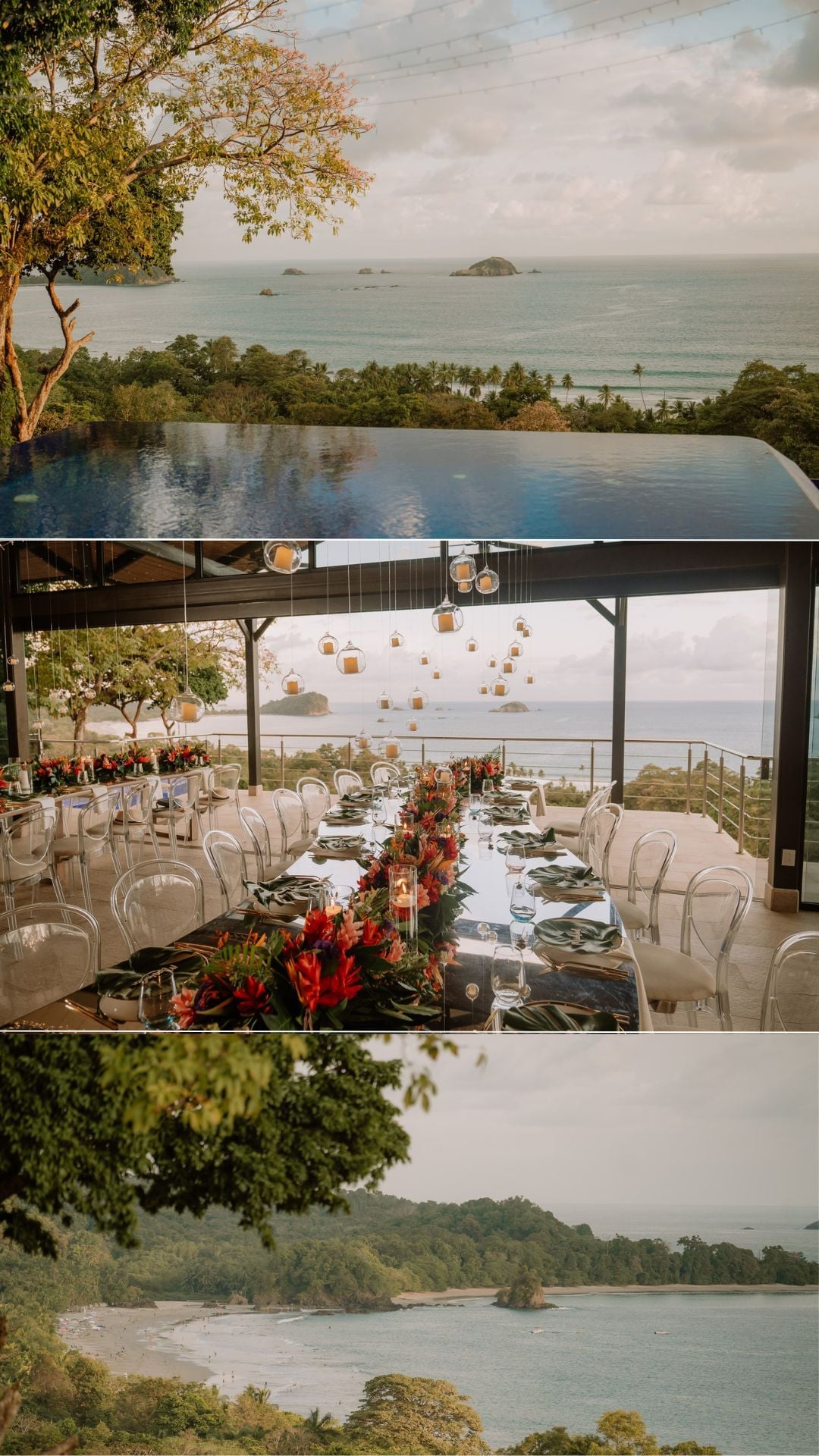 nature, settle table , manuel antonio view