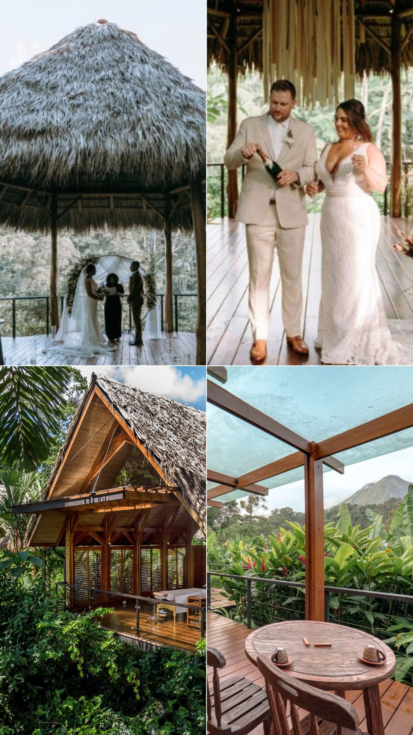 wedding at Amor Arenal