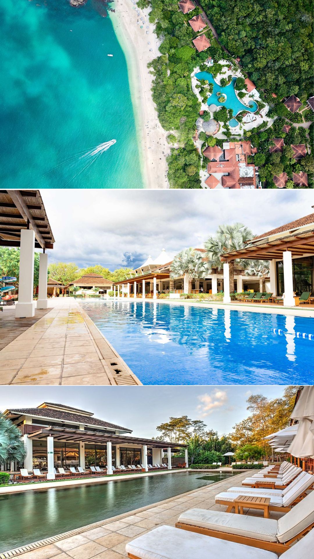 pool and view villa concha